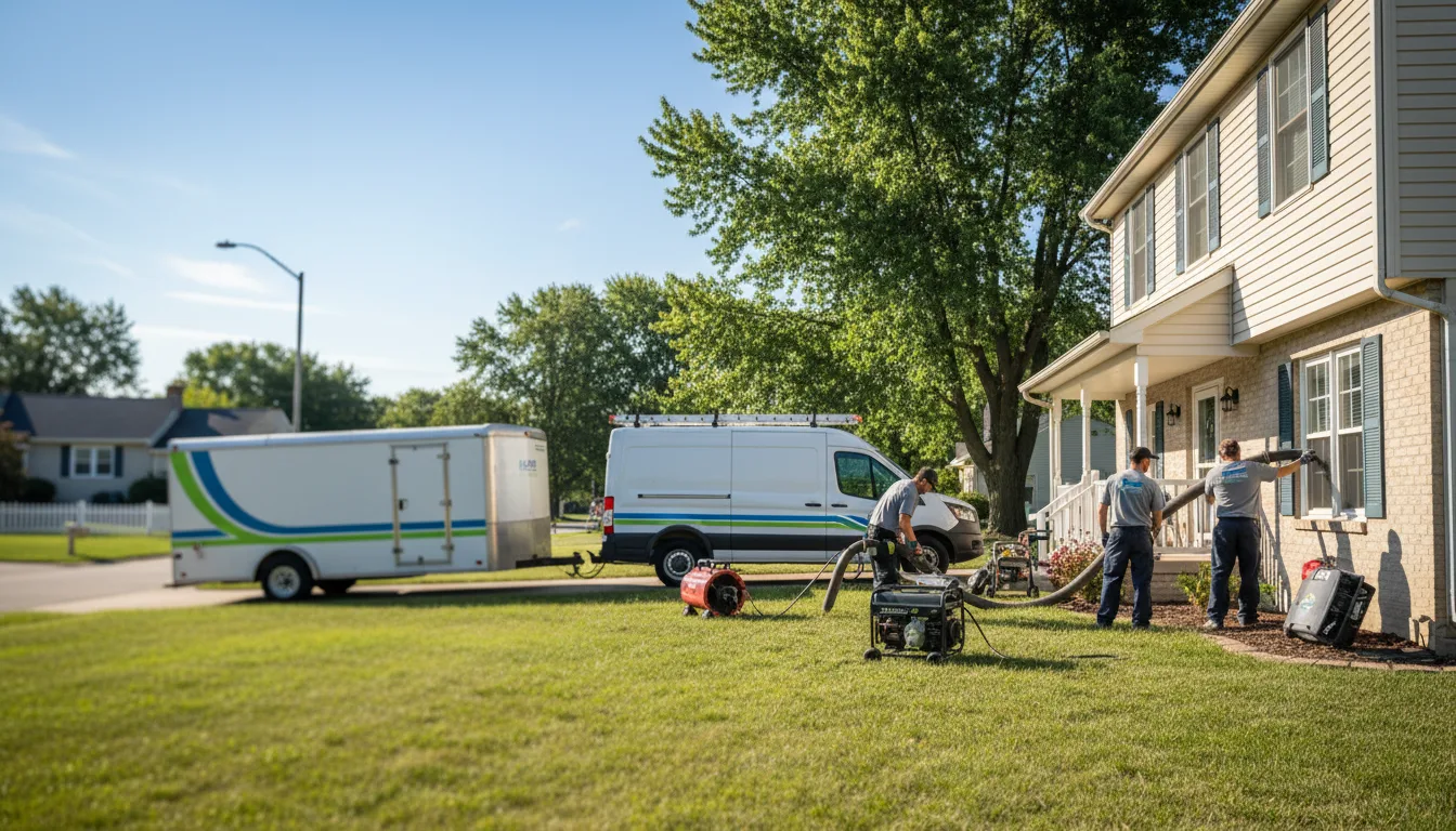 Flooded Basement Restoration And Cleanup With Repair in Mantador, ND near me
